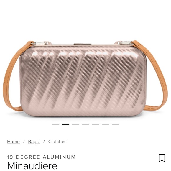 TUMI. 19 DEGREE ALUMINUM
Minaudiere - Picture 1 of 12